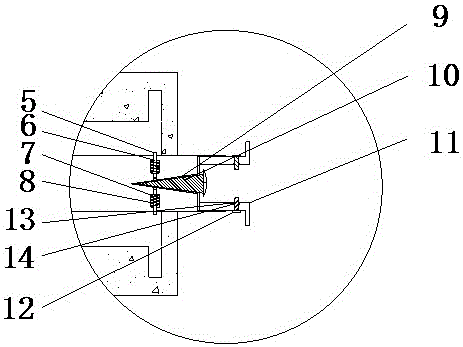 Roller shaft device for machining steel belt