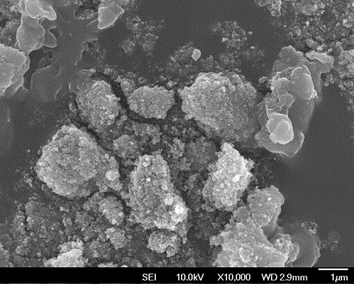 Preparation method and application of titanium dioxide-graphene oxide-carbon composite material (TiO2-GO-AC)