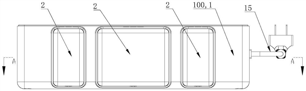 Automatic additive feeding device and washing machine