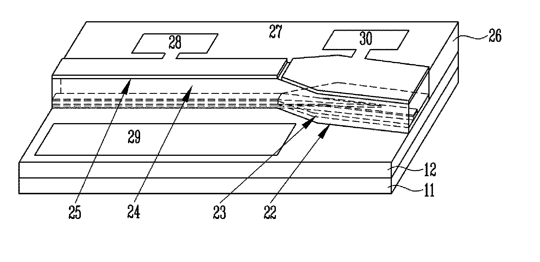 Superluminescent diode and method for implementing the same