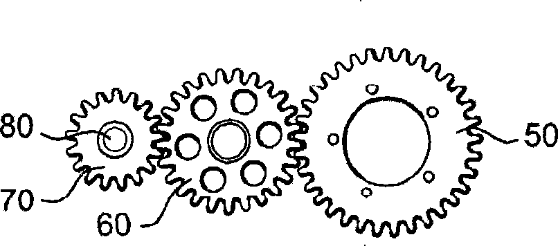 Drive mechanism especially for a window wiping device with an elliptical wiping motion