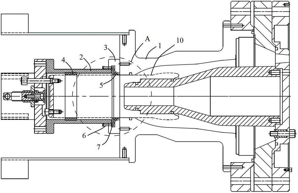 Insert positioning structure in die