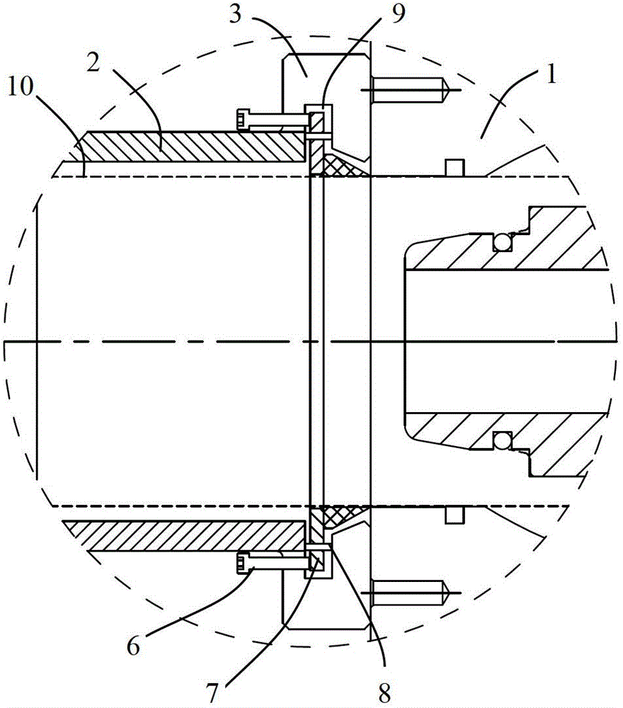 Insert positioning structure in die