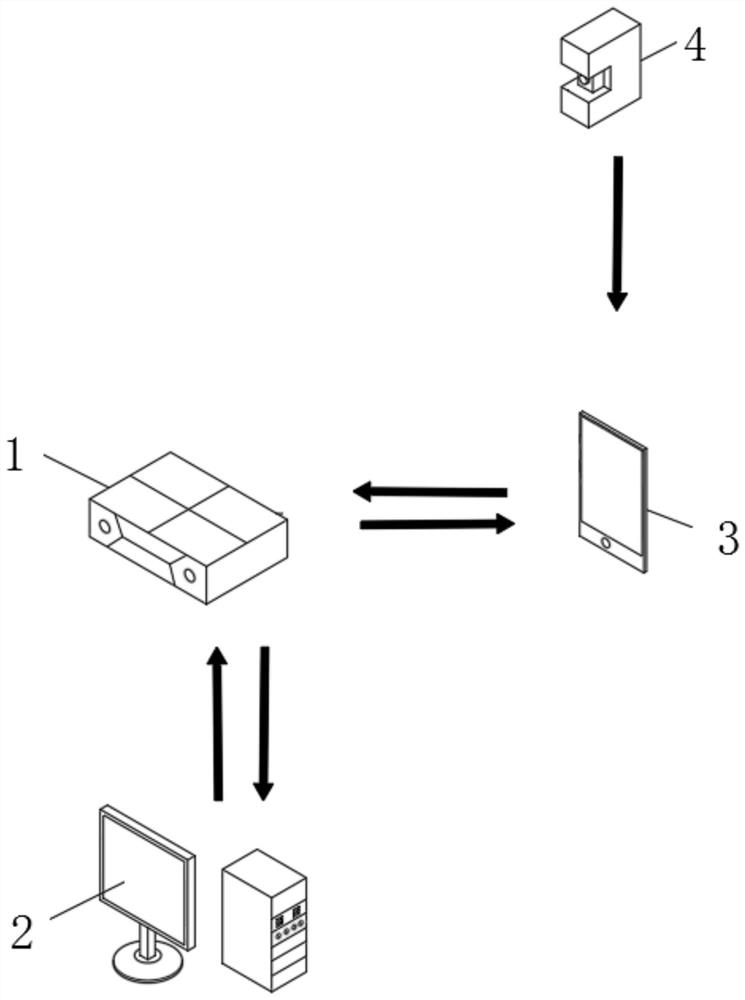 System for querying house decoration comparison information and use method thereof