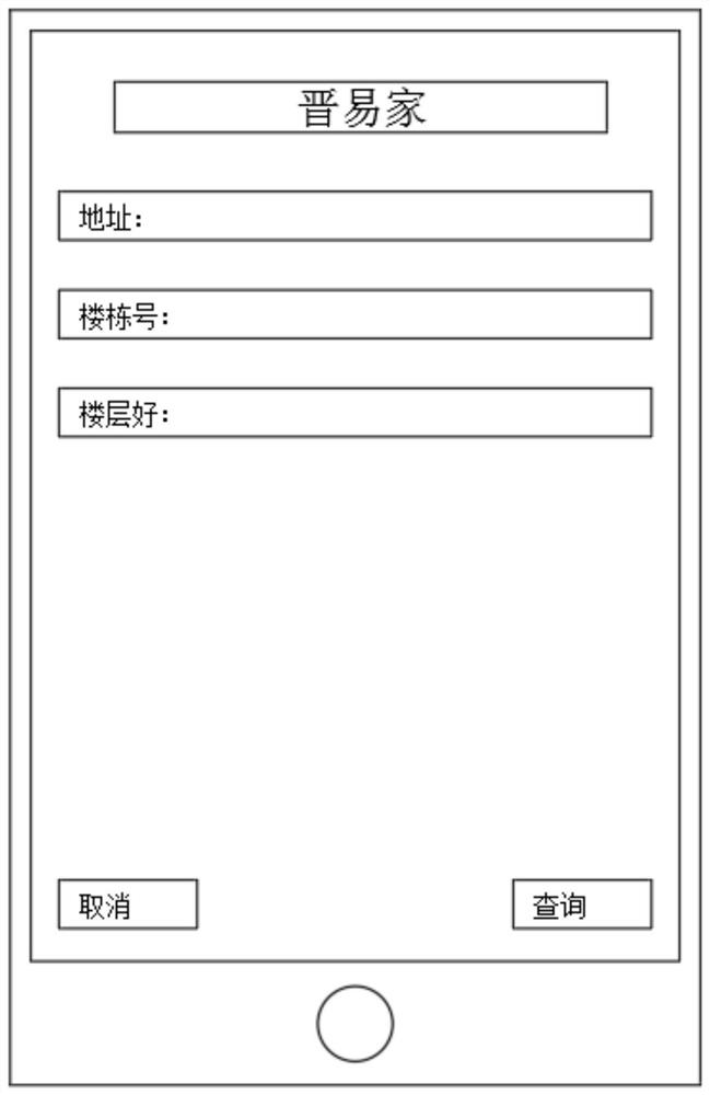 System for querying house decoration comparison information and use method thereof