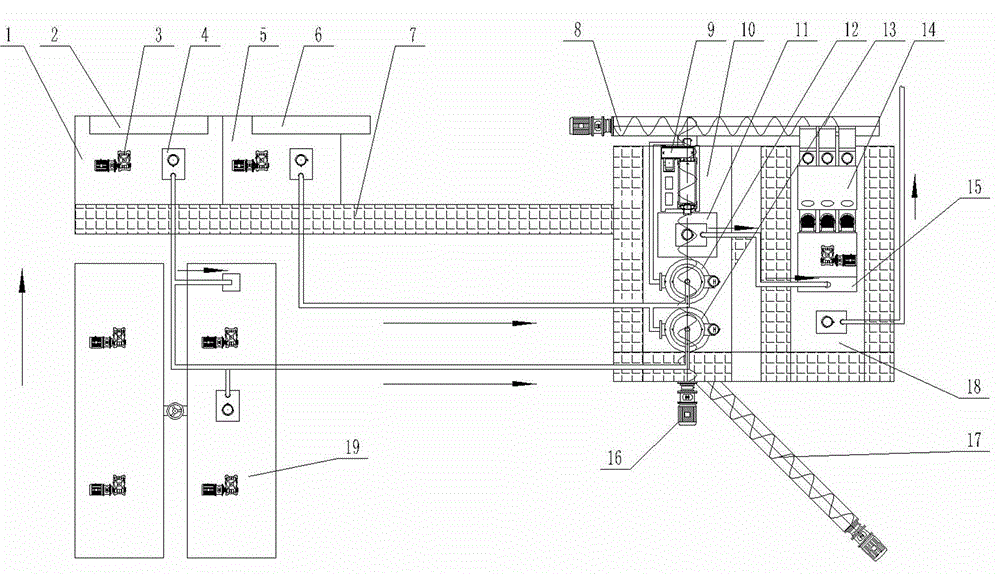 Integrated waste drilling mud treatment system capable of treating while drilling