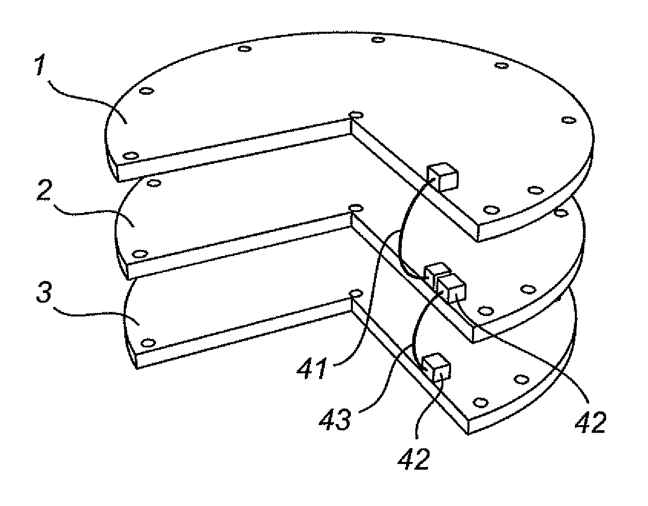 Radar level gauging system with galvanically isolating communication link