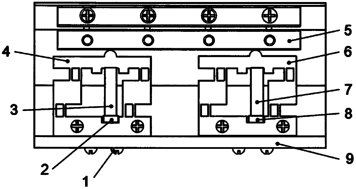 Novel bionic creeping type piezoelectric precision driving device based on parasitic inertia principle