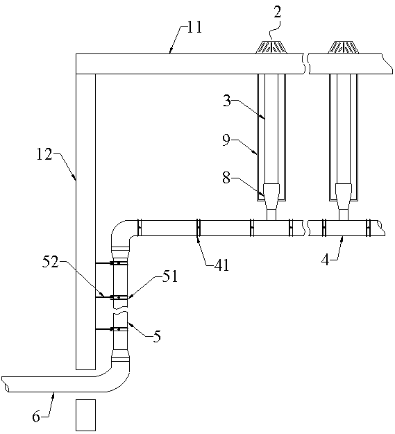 Siphon drainage system for steel structure warehouse