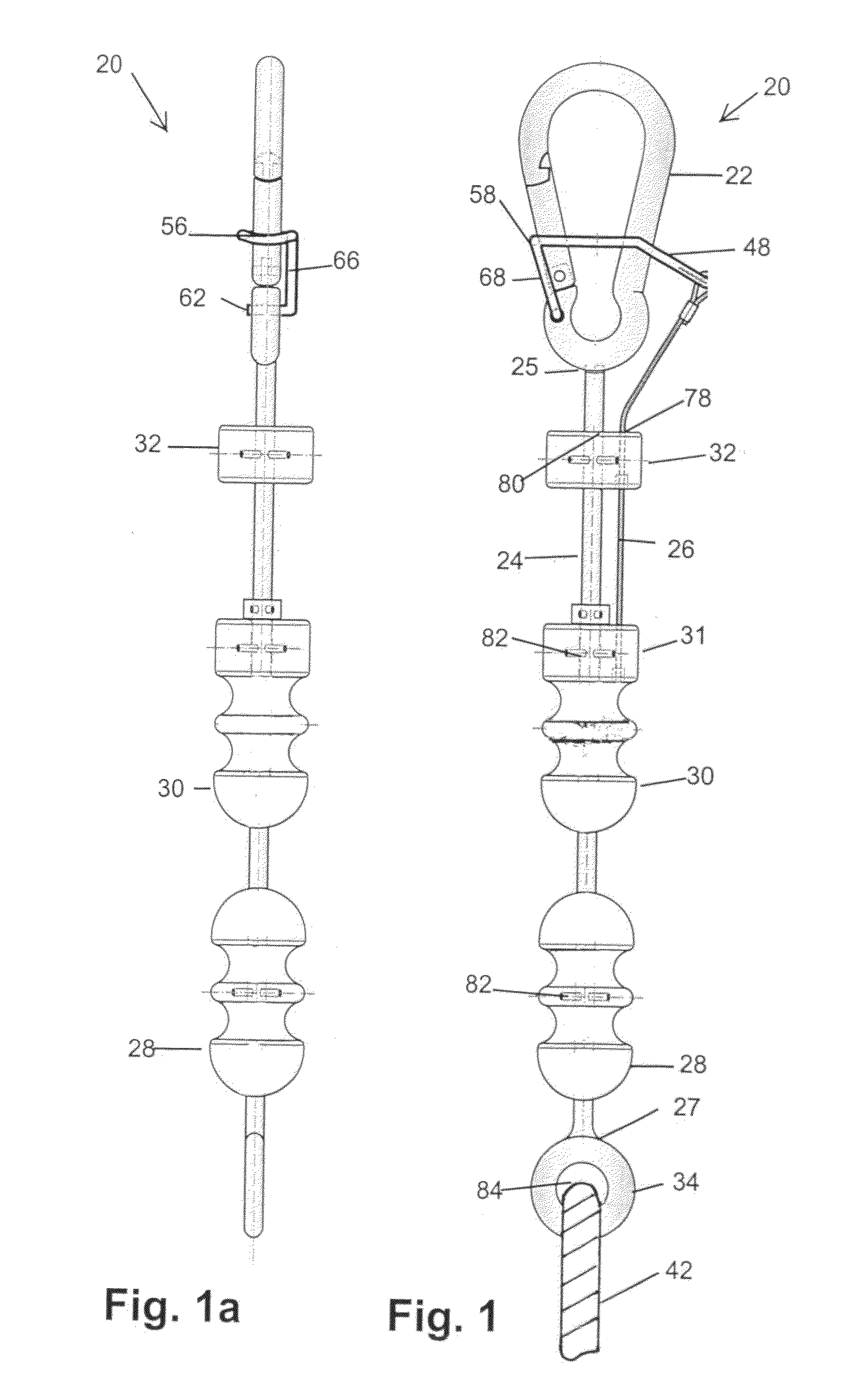 Mooring pendant apparatus