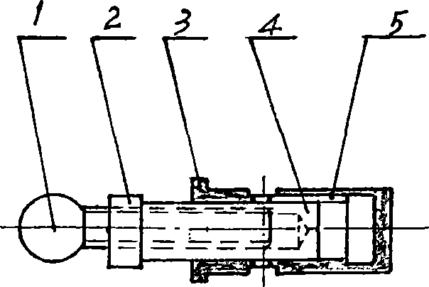 Axial variable displacement plunger pump of swash plate