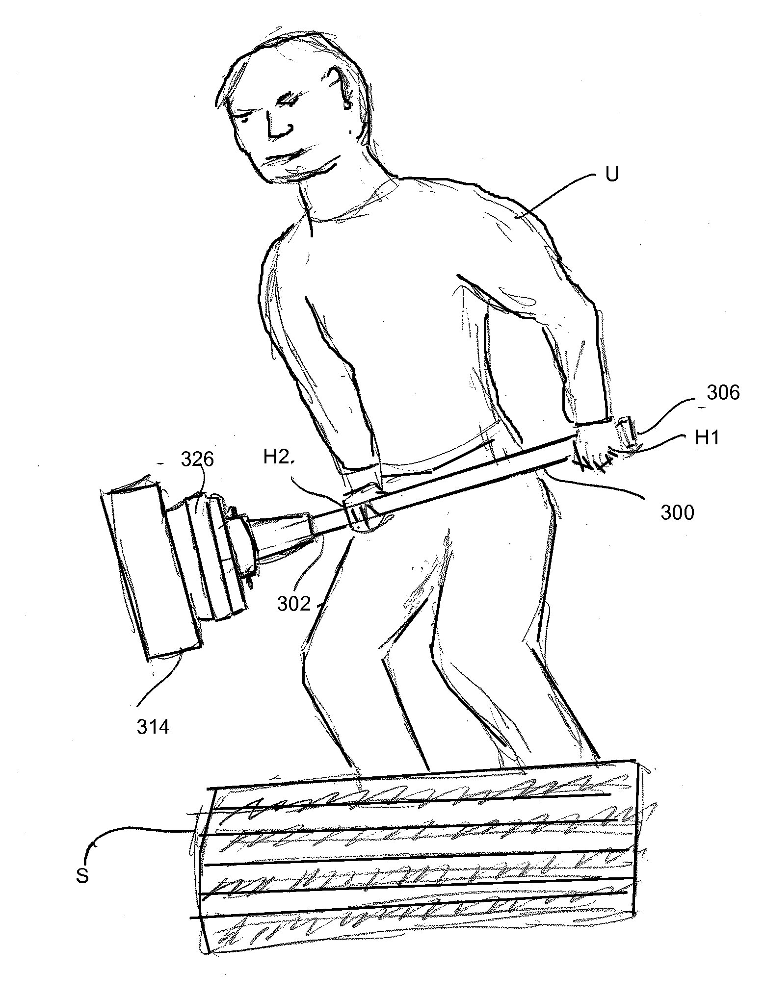 Variable Weight Hammer Useful as Exercise Apparatus