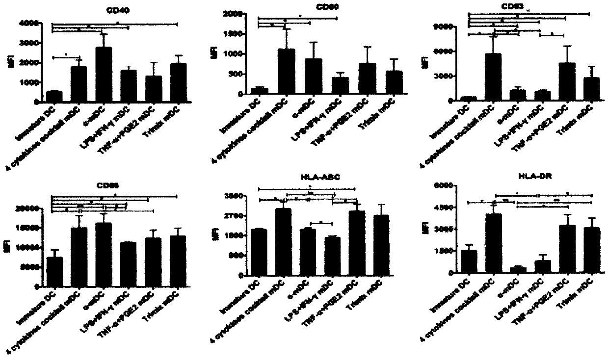 Novel preparation method of dendritic cell (DC) vaccine