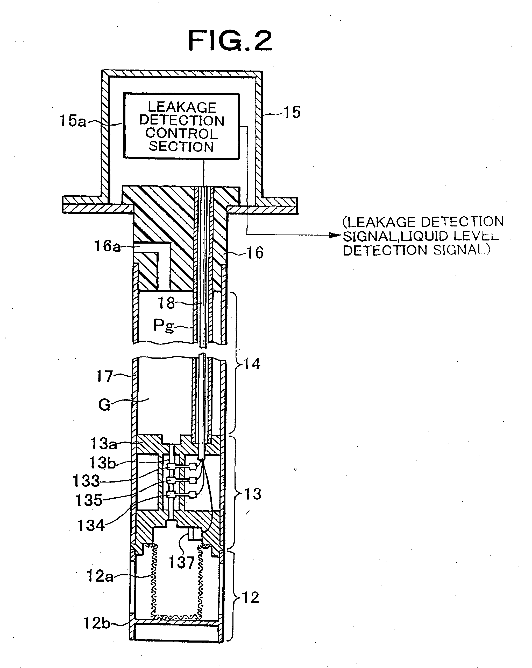 Apparatus for Detecting Leakage of Liquid in Tank