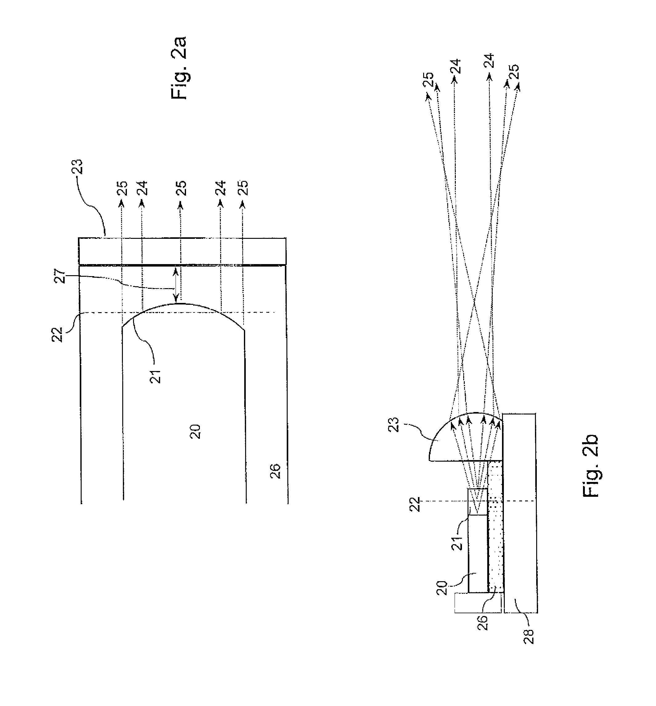 Planar waveguide lens design