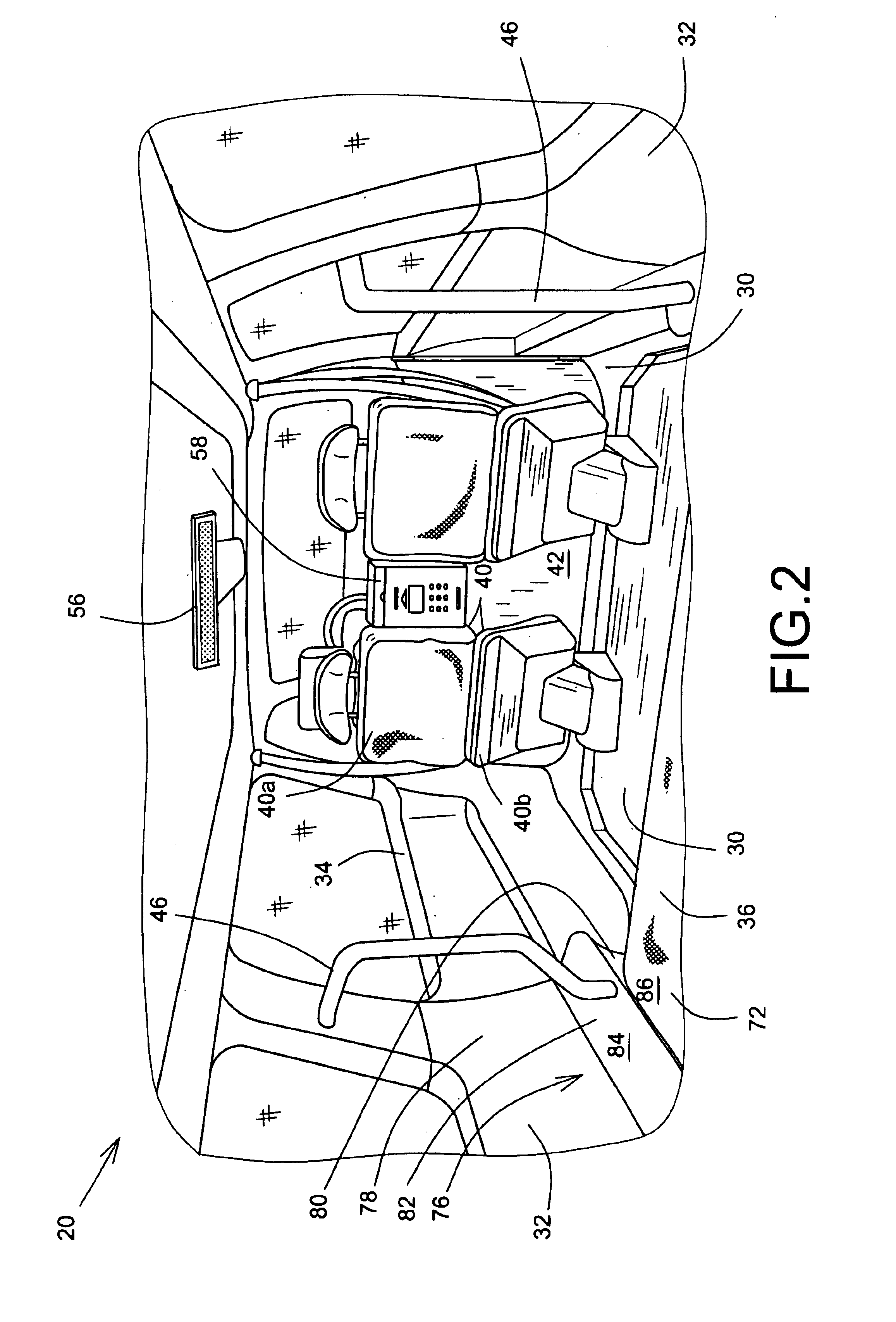 Seat for motor vehicle