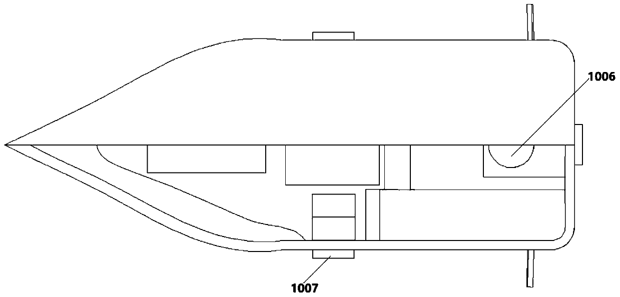 A light-driven unmanned ship