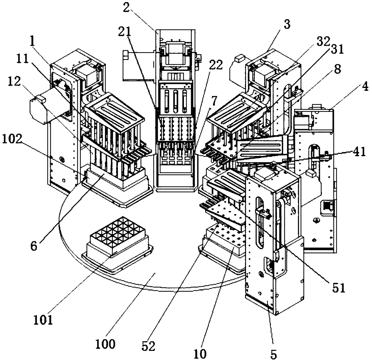 Nucleic acid extractor and use method thereof