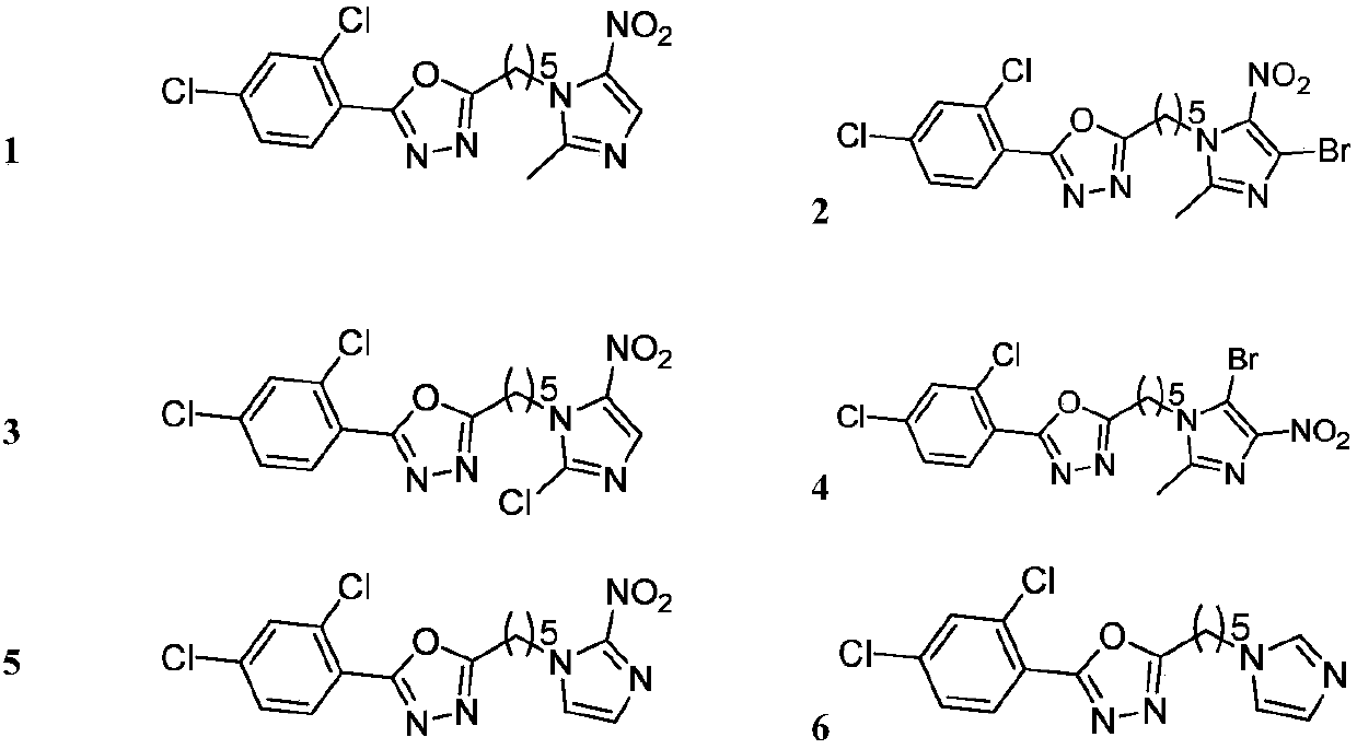 Heterocycle substituted 1,3,4-oxadiazole compound and preparation method and application thereof