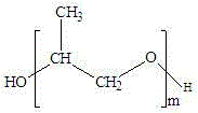 Preparation method of double-epoxy blocked polypropylene glycol