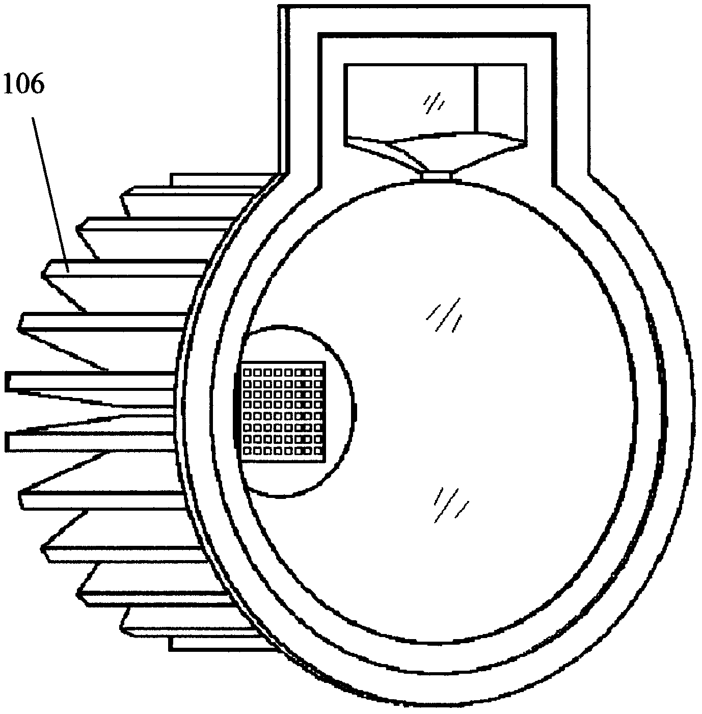 LED automobile headlamp light source and manufacturing method thereof