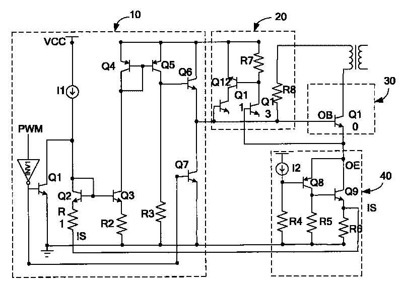 Pulse width modulation control circuit of AC/DC switch power supply