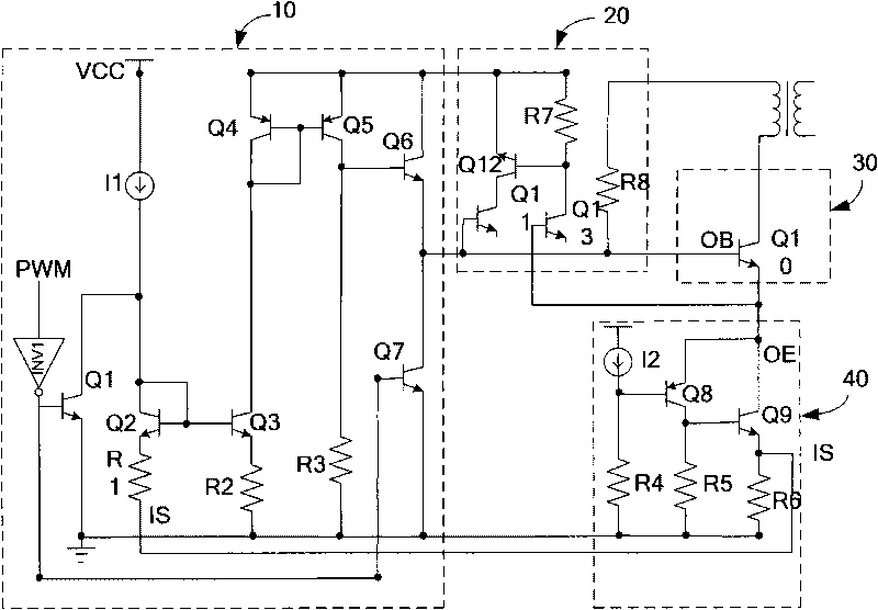 Pulse width modulation control circuit of AC/DC switch power supply