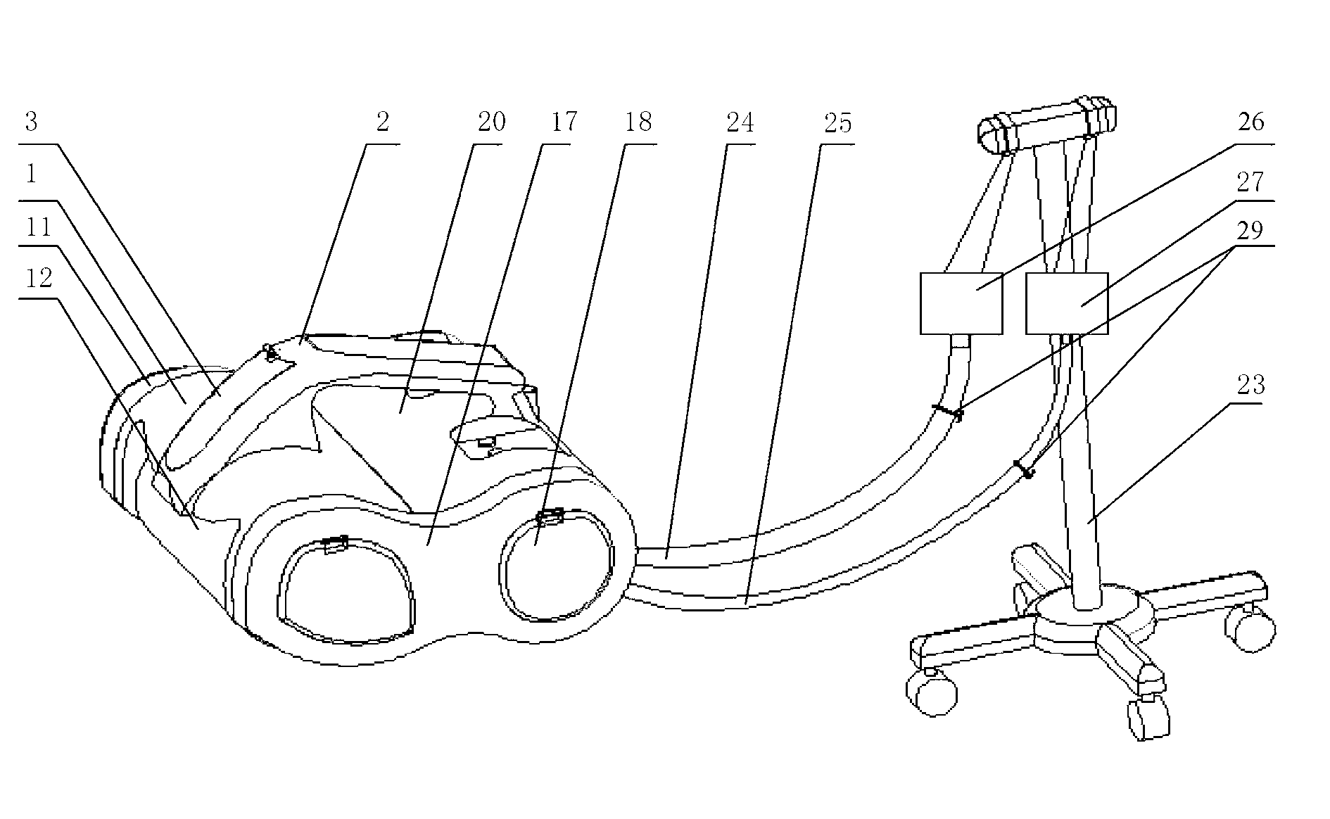 Electric fabric cleaning device