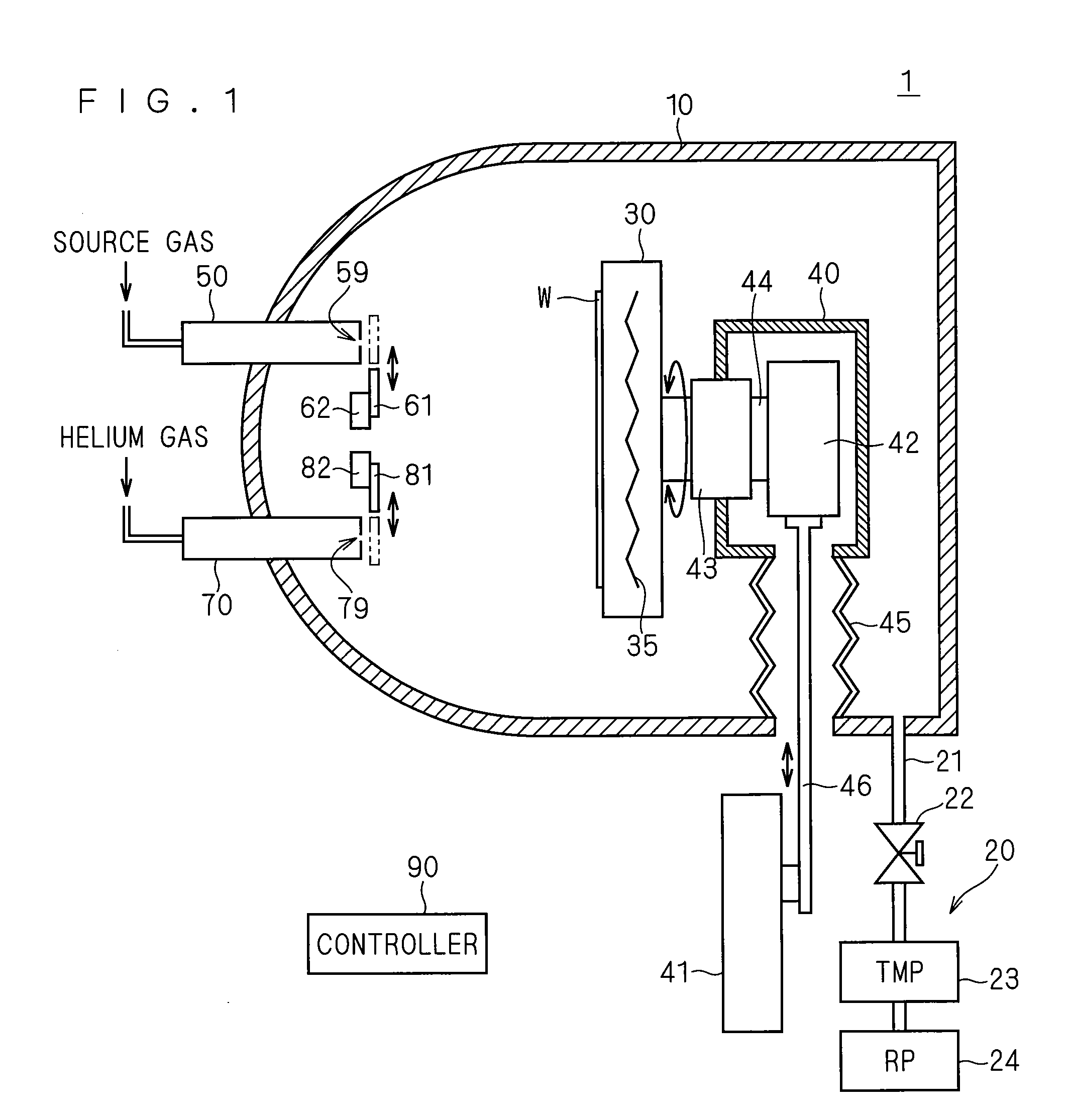 Apparatus for and method of forming carbon nanotube