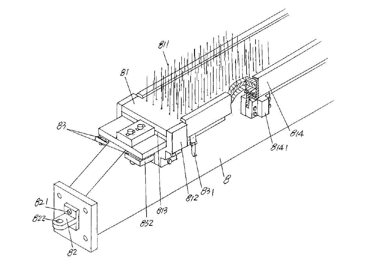 Drum needling machine