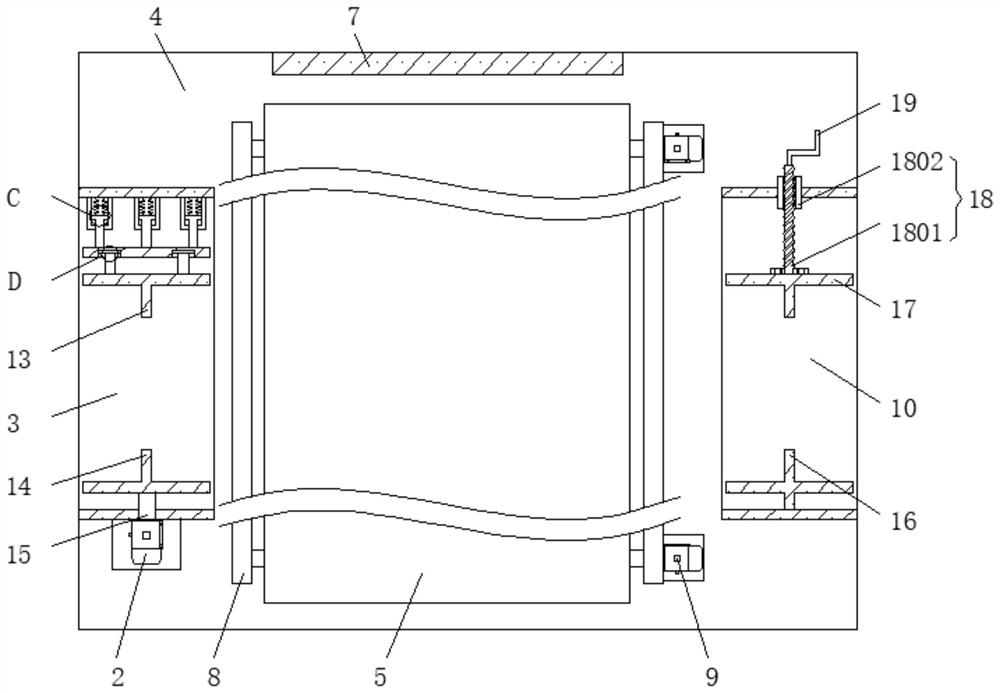 Orderly covering device with conveying mechanism for preservative film and use method