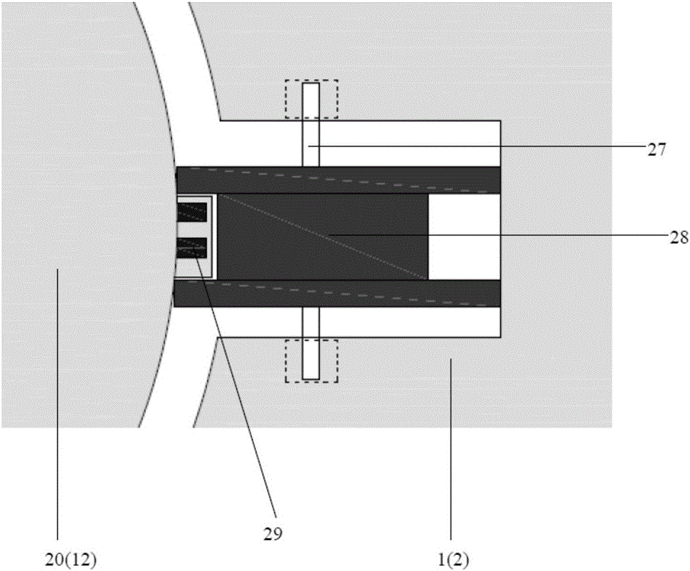 Tuning permeable vibration-damping power generation device for ultra-large floating structure