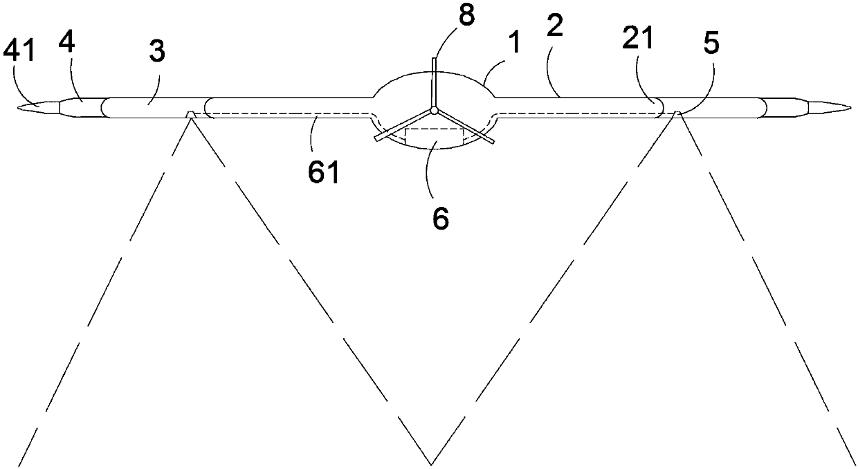 Wing angle-adjustable unmanned aerial vehicle and adjustment method