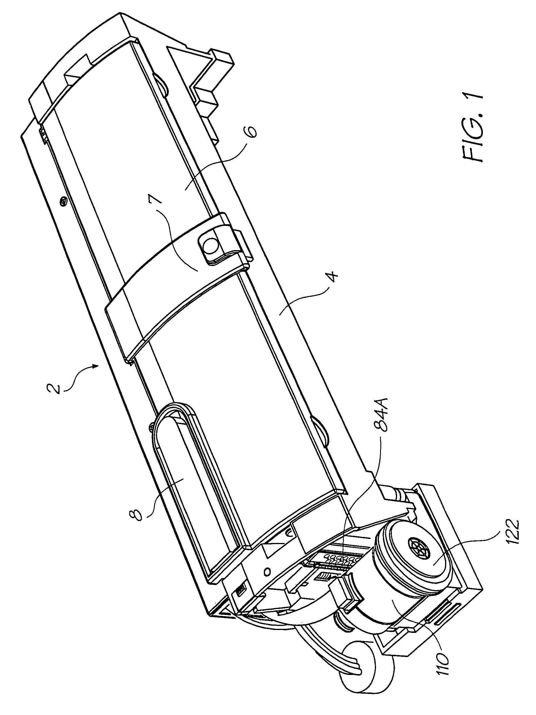 Inkjet printer cartridge with ink refill port having multiple ink couplings