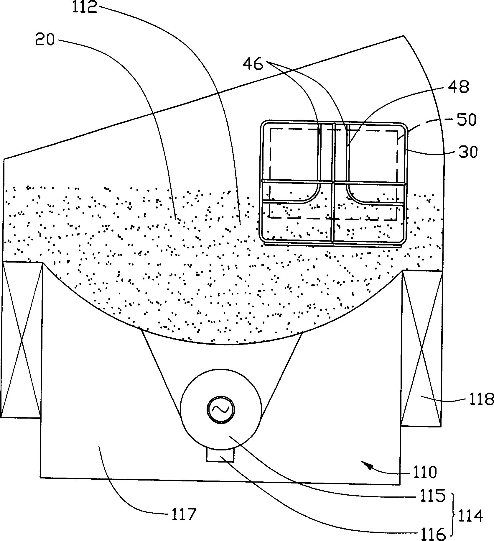 Method and equipment for metal piece vibration grinding polishing and burring