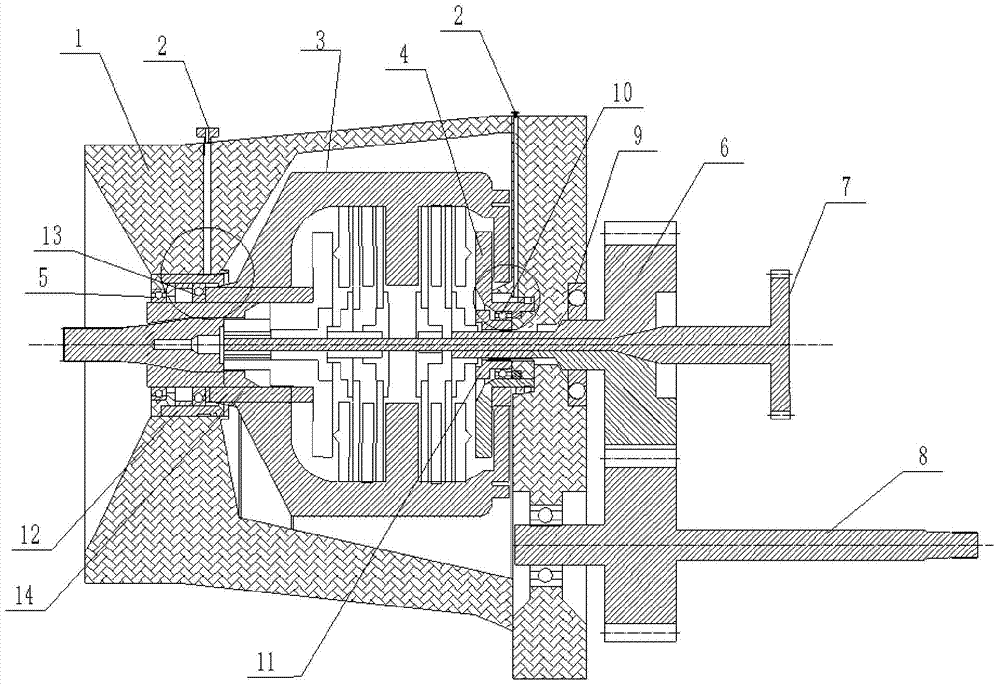 Double-clutch hydraulic control device