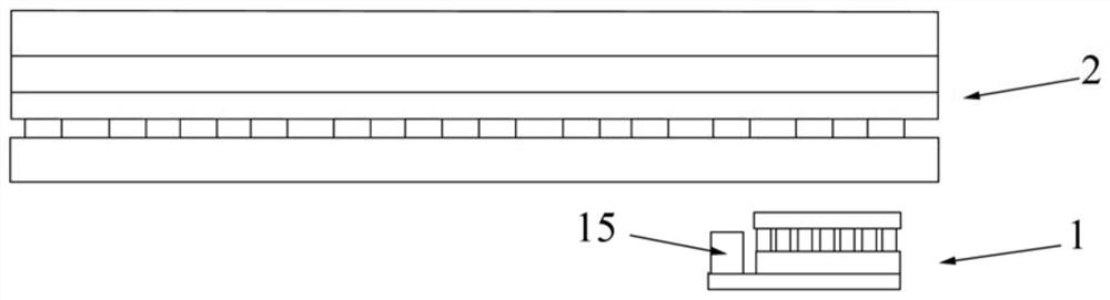 Under-screen fingerprint device and display module