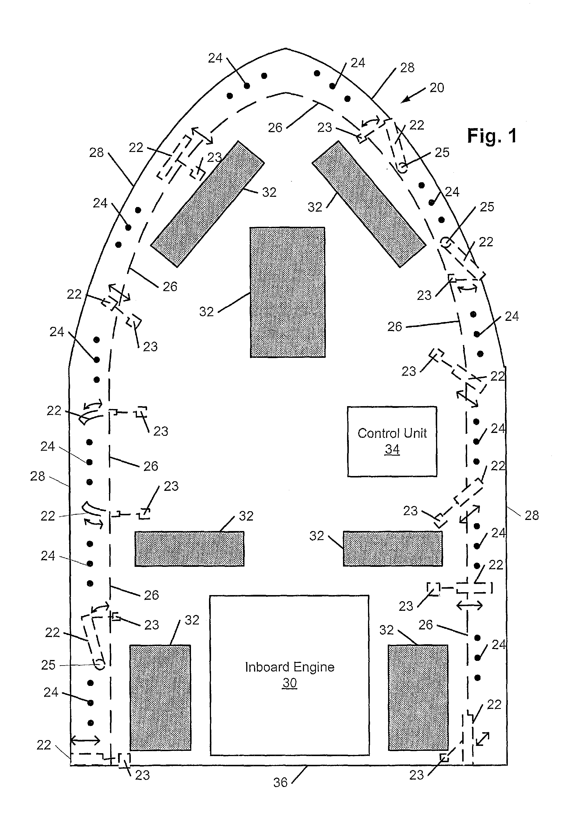 Devices mounted within and/or on boat hulls for manipulating wakesurf and wakeboard wakes