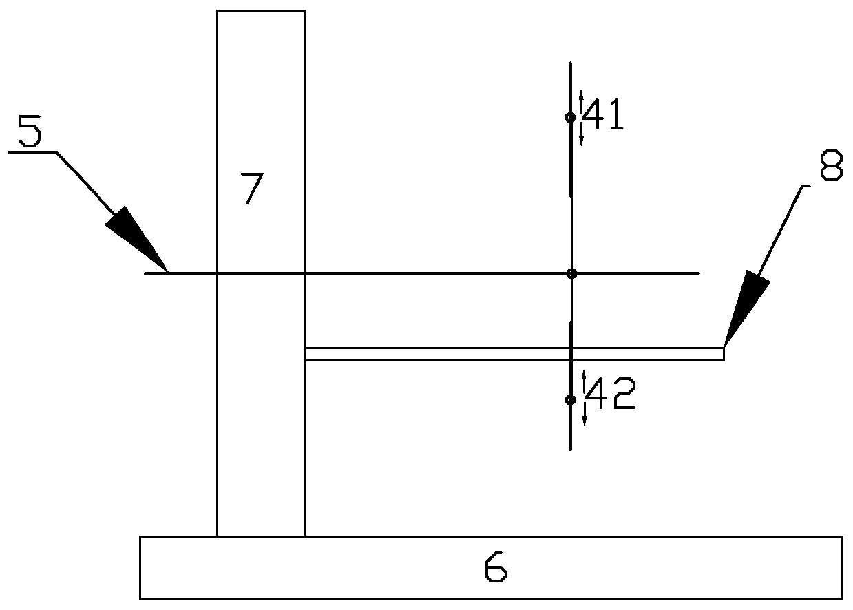 Debugging bracket and method for infrared laser emitting head