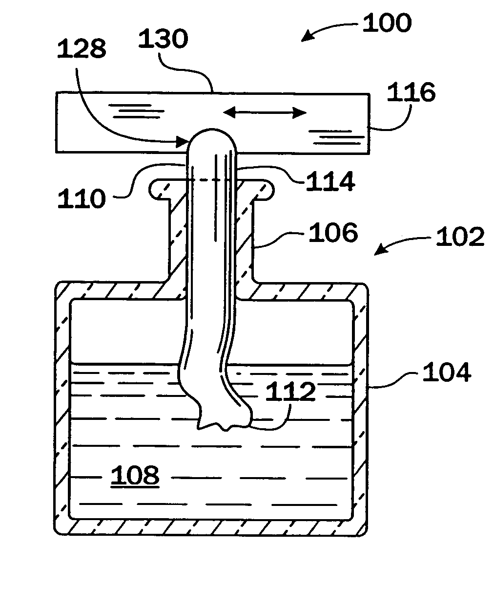 Volatile dispenser with oriented fibrous emanator