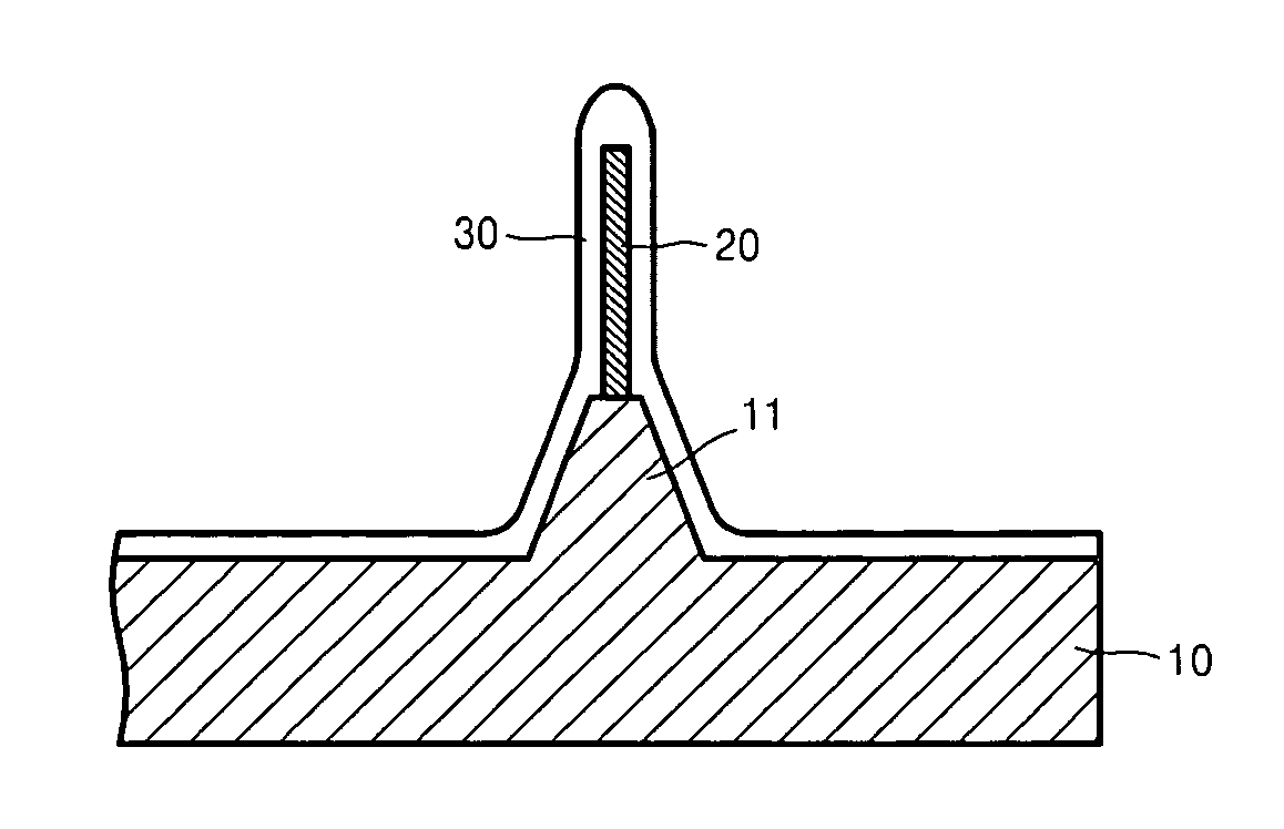 Conductive carbon nanotube tip, probe having the conductive carbon nanotube tip, and method of manufacturing the conductive carbon nanotube tip