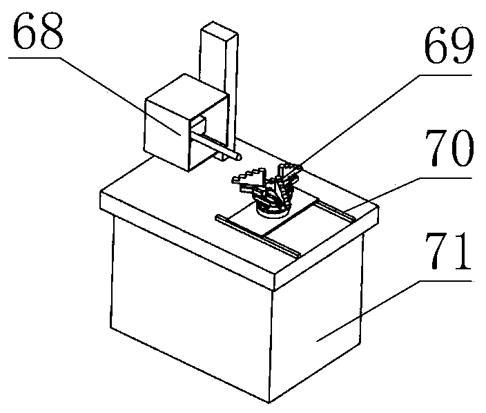 Short pipe-flange/sleeve/elbow full-automatic coupling and welding workstation