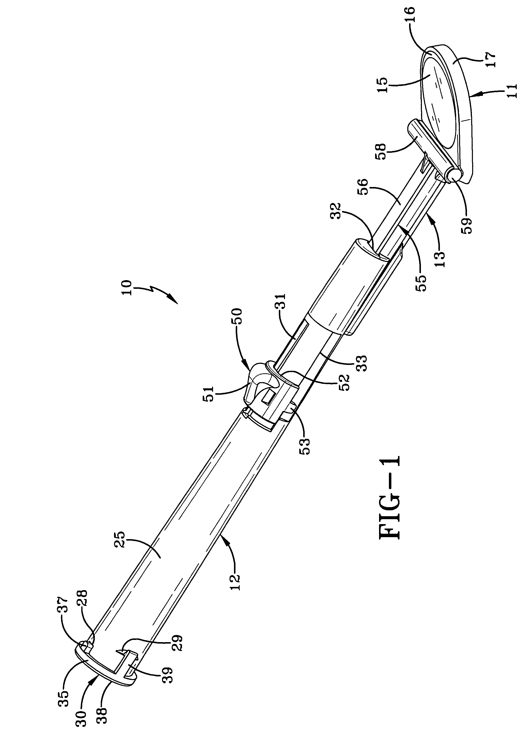 Anti-fog dental mirror