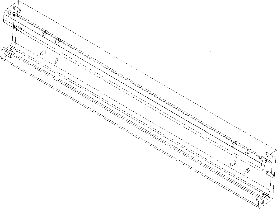 Test loading device of airplane joystick type control system