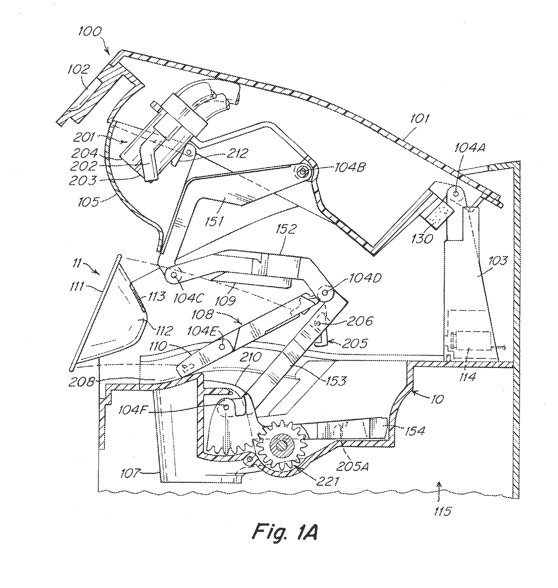 Capsule based system for preparing and dispensing a beverage