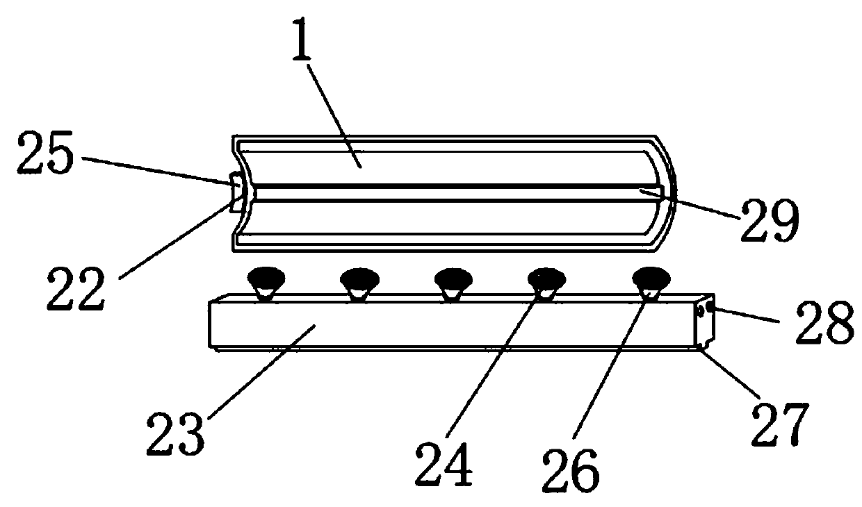 Continuous spray sterilizing mechanism used for processing of meat product