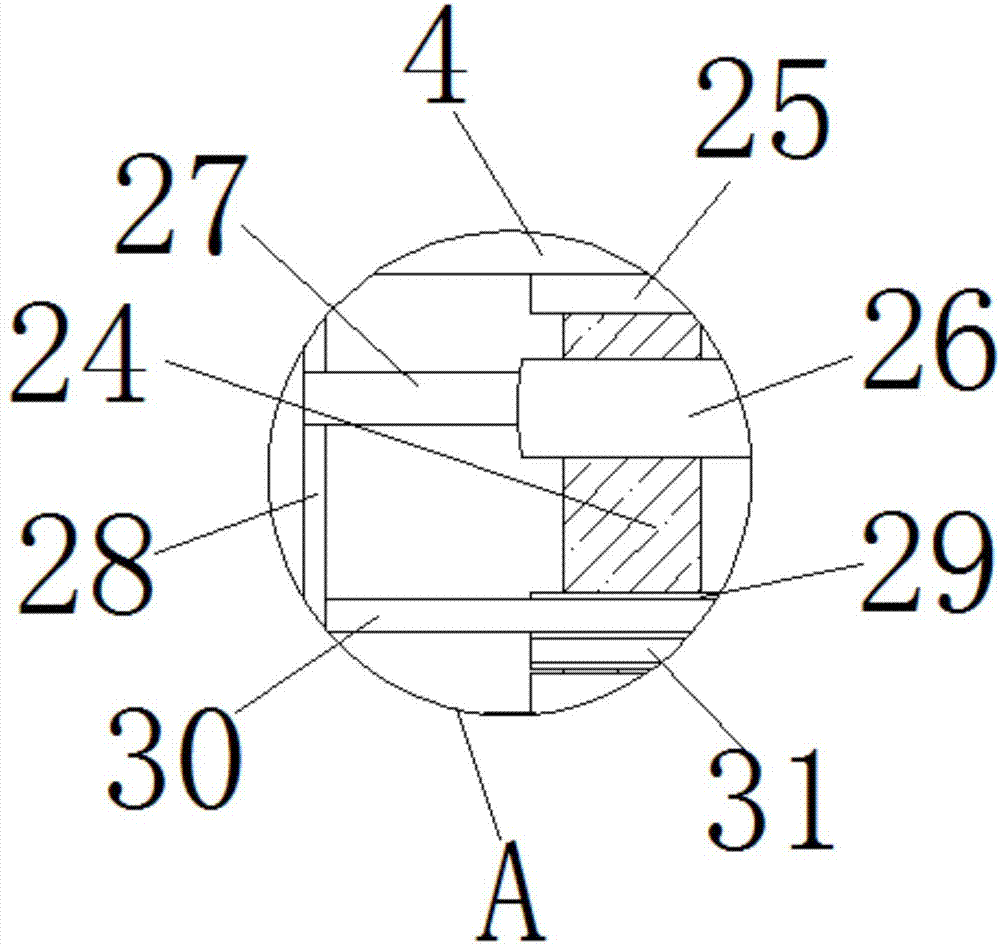 Fixing frame for spinner