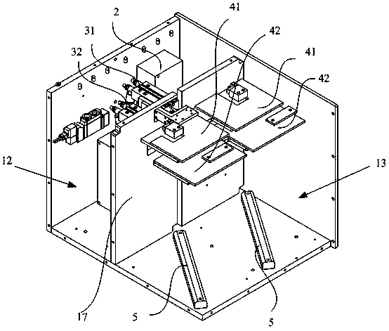 Sensor intelligent manufacturing calibration device and calibration method thereof