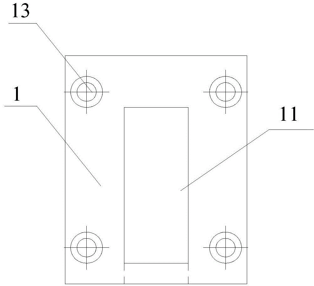 Double boring bottom cylinder supporting tool