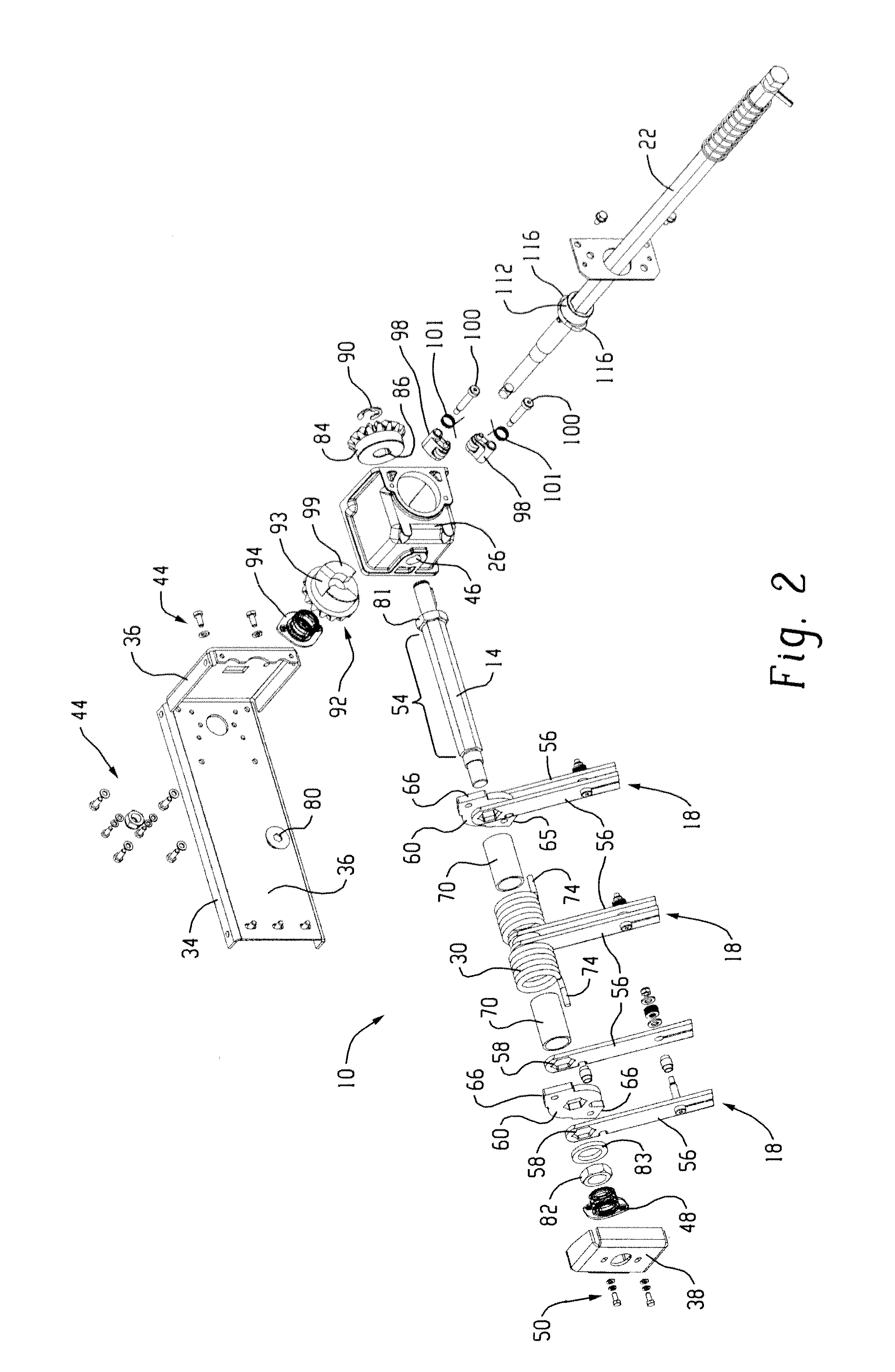 Scalable medium voltage latching earthing switch